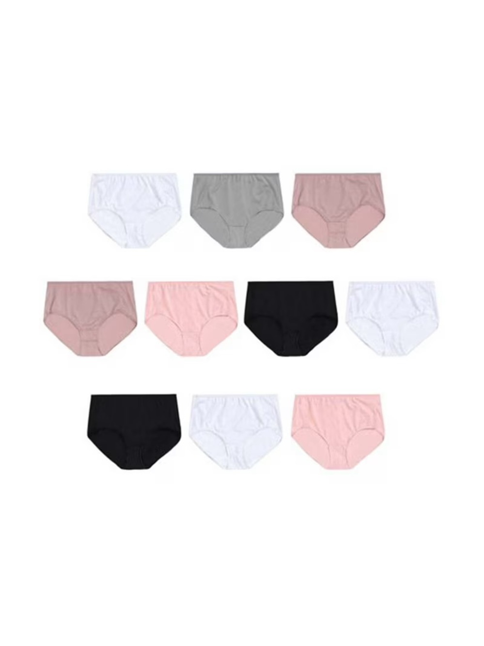 New XL Hanes Breathable Mesh 10 Tagless Briefs